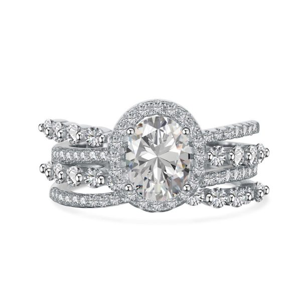 Moissanite Ring