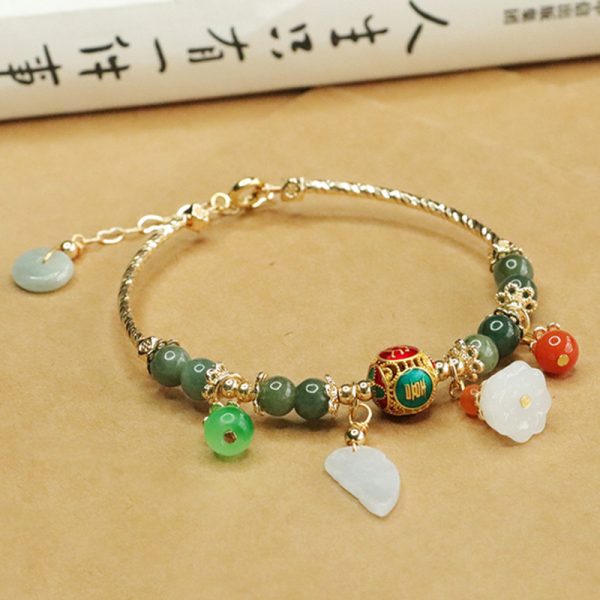 Enamel color bracelet