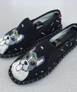 Embroidered shoes 056