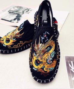 Embroidered shoes 058