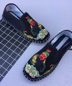Embroidered shoes 052